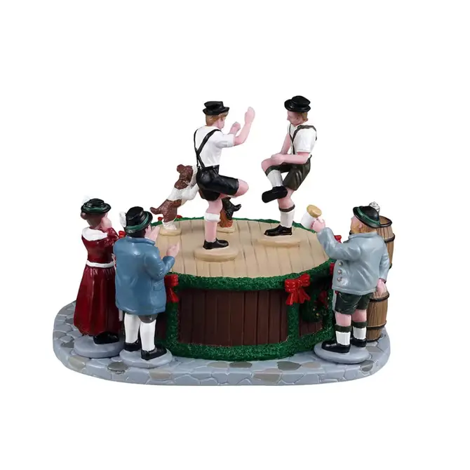 Leapin lederhosen achterkant, Lemax, tuincentrumoutlet.com