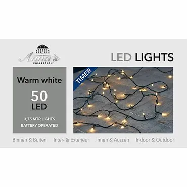 Led 50l l3.75m 6-18u ww zwrt bot, ANNA's collection, tuincentrumoutlet