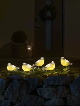 LED acryl lichtsnoer met Vogels, Konstmide, www.tuincentrumoutlet.com