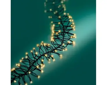Led cluster 550cm-588l zwrt/sft gld, lumineo, tuincentrumoutlet.com