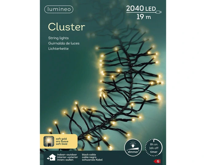 LED cluster lights steady buiten - afbeelding 4
