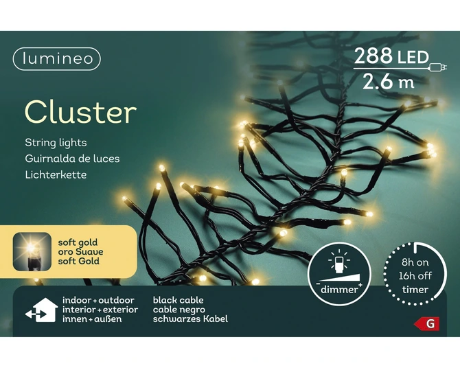 LED cluster lights steady buiten - afbeelding 4