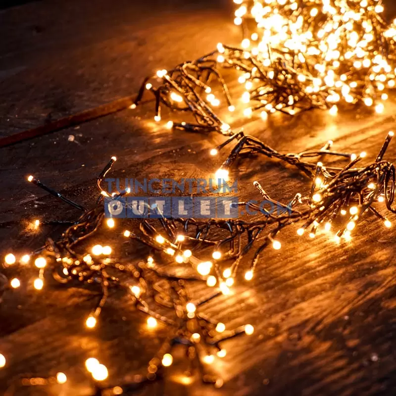 UISEBRT Led-lichtnet voor buiten en binnen, 6 x 4 m, met 8