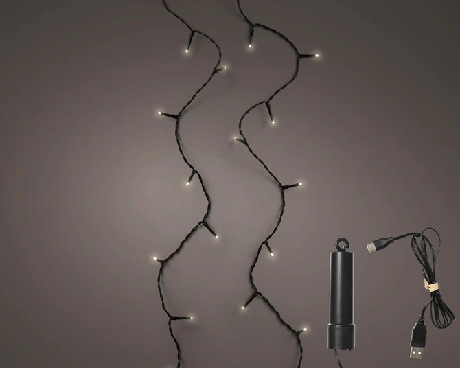 LED duracharge basic lights 8 functie twinkel effect buiten - afbeelding 1