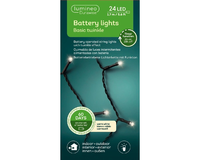 Led durawise twinkle l170cm24l wwt - afbeelding 2