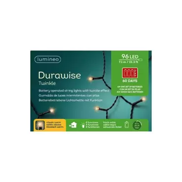 Led durawise twinkle l7,1m klassiek warm, Lumineo, tuincentrumoutlet