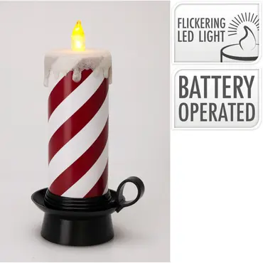 LED KAARS ZUURSTOK 15X12X29CM, Koopman, tuincentrumoutlet.com