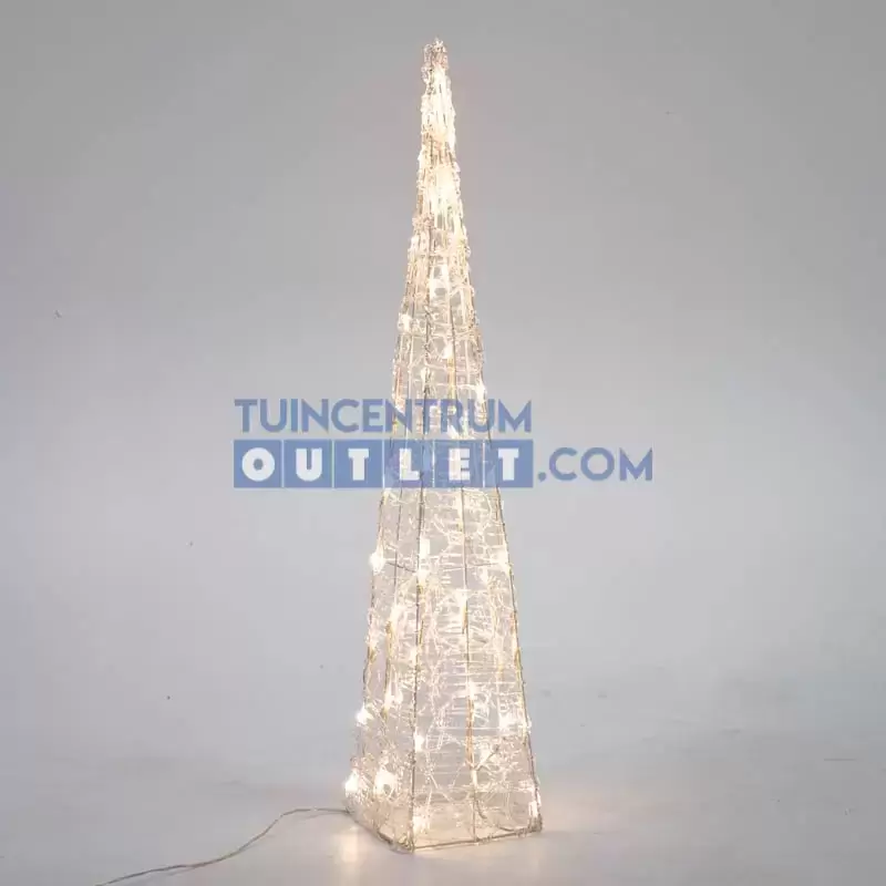 LED piramide acryl steady H58cm