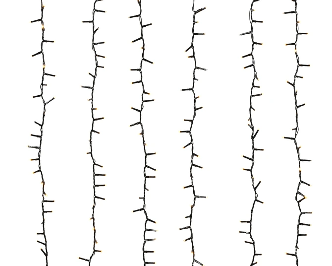LED tree cascade cluster 8 functie twinkel effect buiten - afbeelding 1