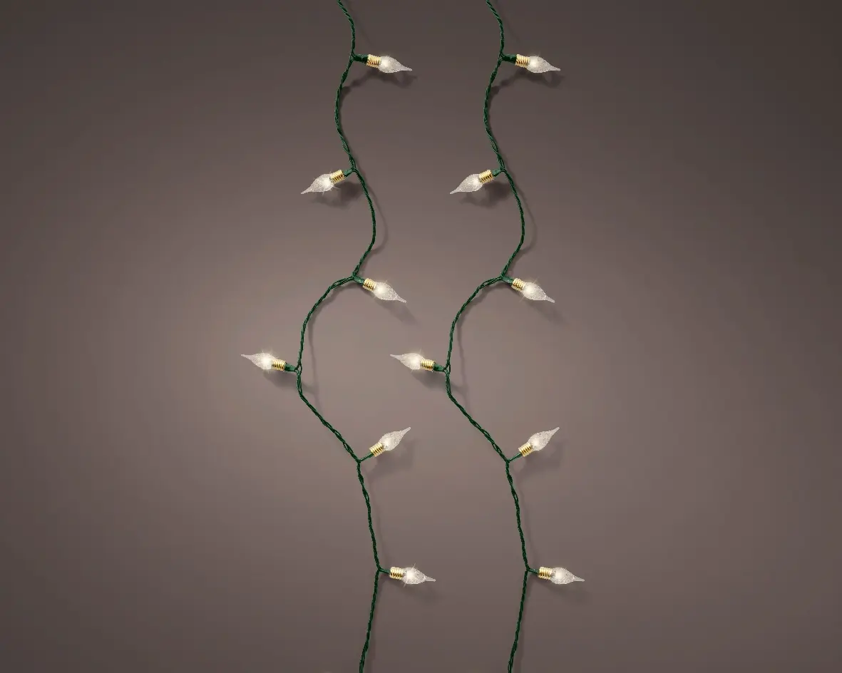 Led vintage lights l2390cm grn/wwt