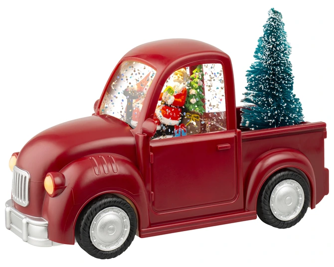 LED waterspinner plastic car steady BO binnen