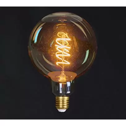 Ledlamp 2w e27 spiraal d125l175mm, ANNA's collection, tuincentrumoutlet