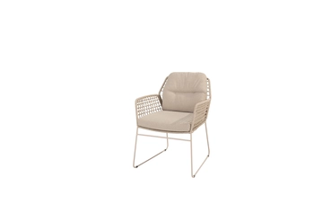 Liam tafel 180x100cm met 4 Albano stoelen stoel, 4 Seasons Outdoor, Tuincentrum Outlet