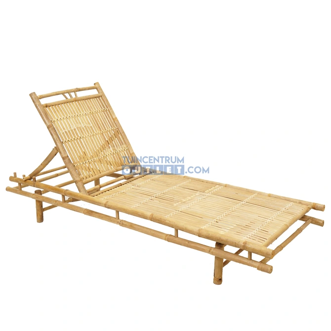 Ligbed bamboe plat, Lesli Living, Tuincentrum Outlet