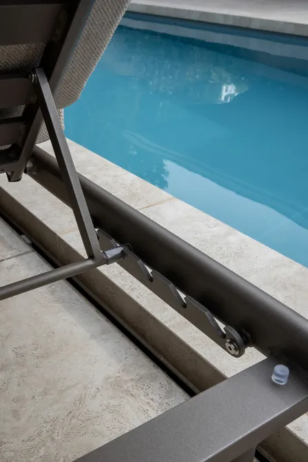 Ligbed Milano Terre Kussens Hoofdsteun 4SO Sunbed Verstelbaar Bed Buiten Tuin 4 Seasons Outdoor - afbeelding 4