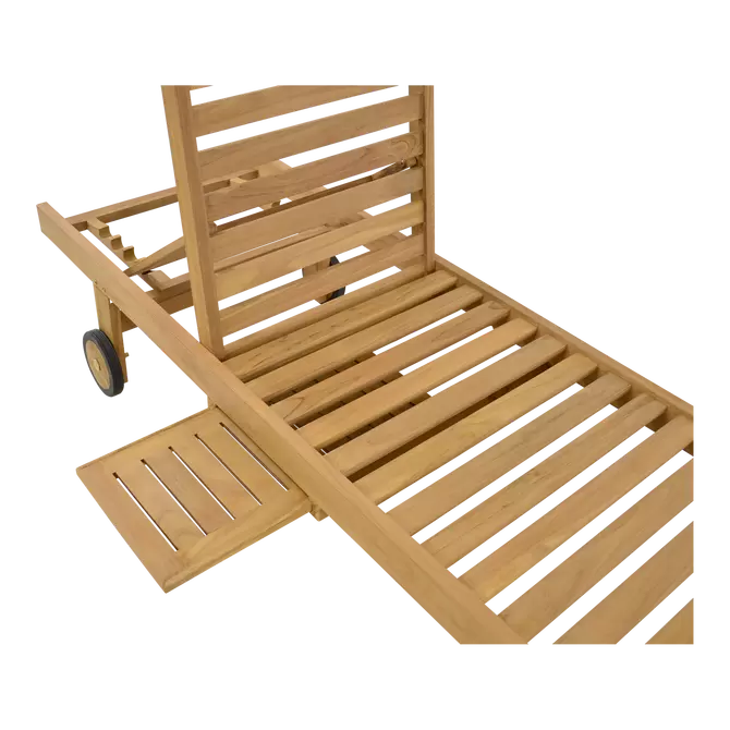 Ligbed teak, Lesli Living, Tuincentrumoutlet