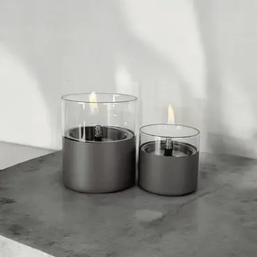 Lilly 8 &10 duo pack Gun metal sfeer, Tenderflame, tuincentrumoutlet.com