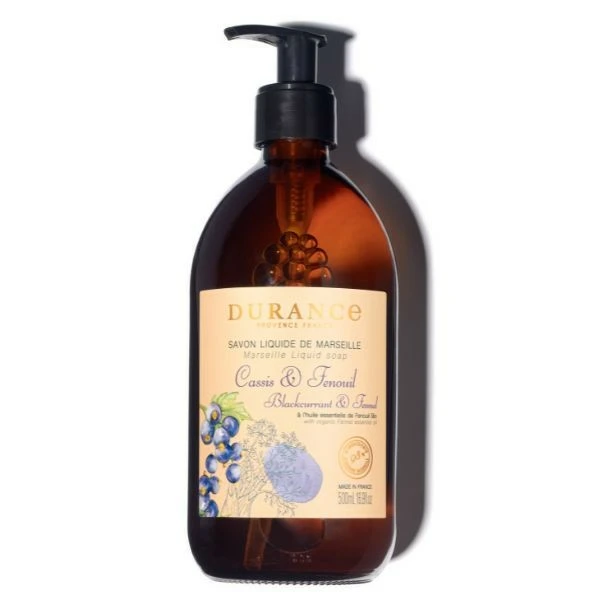 Liquid Marseille Soap Blackcurrant & Fennel 500 mL Durance