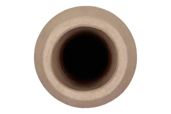 LISBOA BROWN VASE SPARKLE 16X16X59CM NM bovenkant, Daan Kromhout, tuincentrumoutlet.com