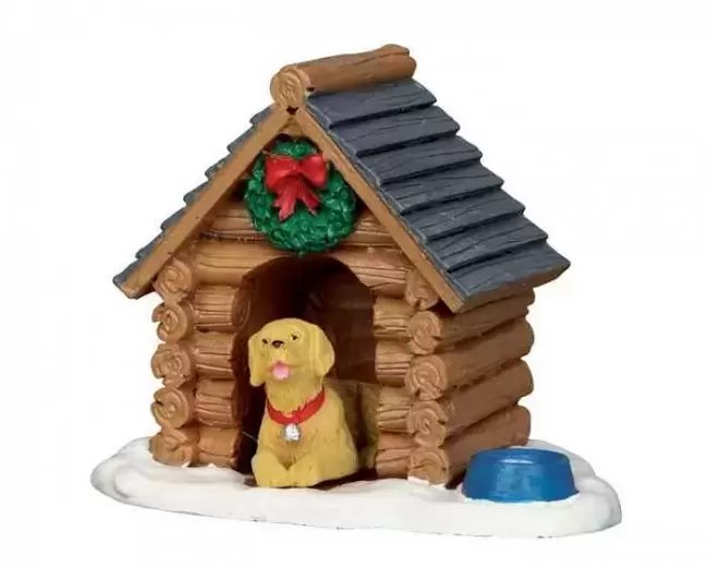 Log cabin dog house, Lemax, tuincentrumoutlet