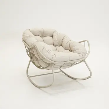 Lounge schommelstoel Royal Rocking II creme, Vita, tuincentrumoutlet.com