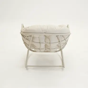 Lounge schommelstoel Royal Rocking II creme - afbeelding 5