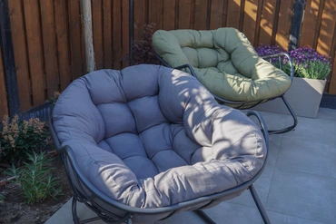Lounge- schommelstoel Royal Rocking II groen - afbeelding 8