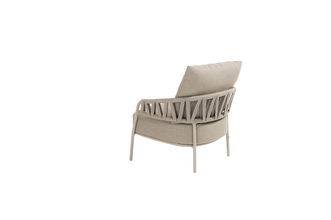Lounge Tuinstoel Calma Latte 4SO Kussens Lounge Stoel Buiten Eettafelstoel 4 Seasons Outdoor - afbeelding 3