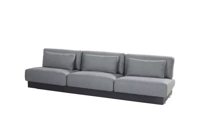 Ibiza modular 3 seater bench, 4SO, tuinmeubels