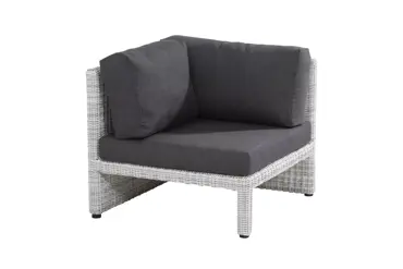 Loungebank Latina - Frio/antraciet - Hoekstuk, Taste by 4 Seasons Outdoor, Tuincentrum Outlet