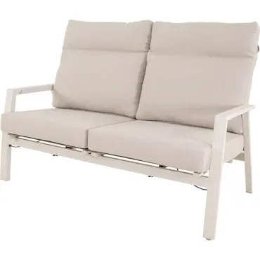 Loungebank Ohio Crema 2-pers, Lesli Living, tuincentrumoutlet.com