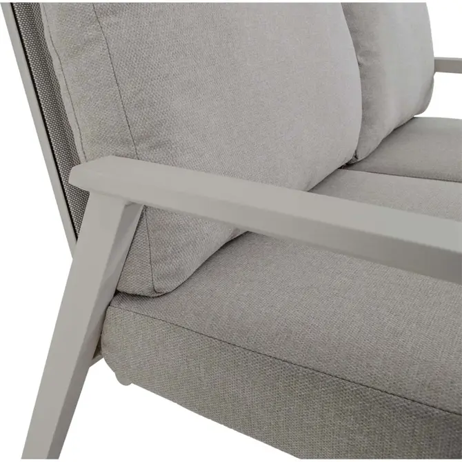 Loungebank Ohio Crema 2-pers details, Lesli Living, tuincentrumoutlet.com