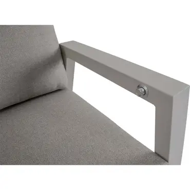 Loungebank Ohio Crema 2-pers detailbeeld, Lesli Living, tuincentrumoutlet.com