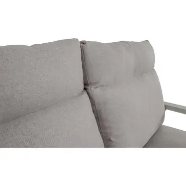 Loungebank Ohio Crema 2-pers detail, Lesli Living, tuincentrumoutlet.com