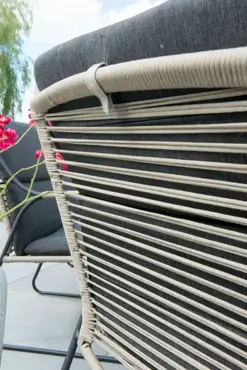 Loungebank Scandic - met kussens - Rope www.tuinmeubels.nll