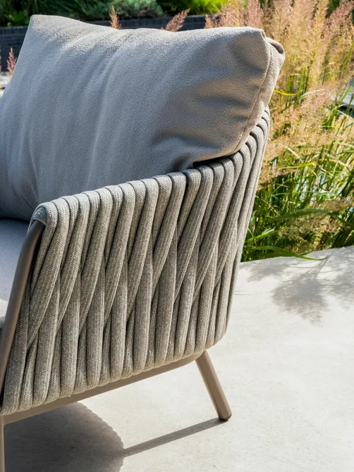 Loungeset Cannes Terre Set 3 delig 3 zits 4SO Lounge Bank Stoelen Buiten Tuin 4 Seasons Outdoor - afbeelding 3