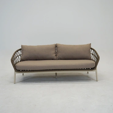 Loungeset Dakota 4-delig Bruin sfeerbeeld, Vita, tuincentrumoutlet