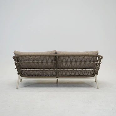 Loungeset Dakota 4-delig Bruin loungestoel, Vita, tuincentrumoutlet