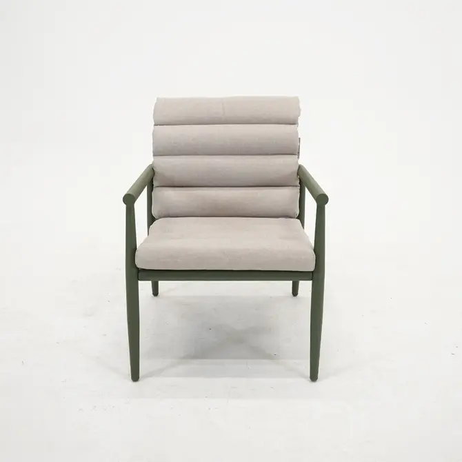 Loungeset harper olive stoel, Lesli Living, tuincentrumoutlet.com