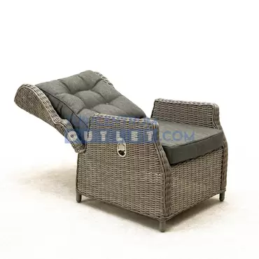 Loungeset Ibiza 4 delig wicker - afbeelding 7