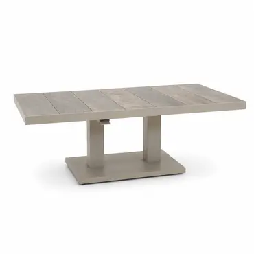 Loungeset Ohio crème met Prato loungetafel tafel laag, Lesli Living, Tuincentrumoutlet.com