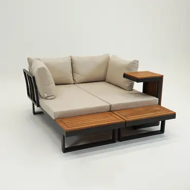 Olympia loungeset taupe, Sens-line, tuincentrumoutlet.com