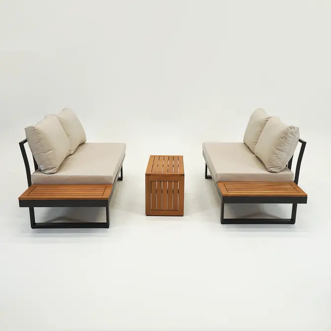 Olympia loungeset taupe, Sens-line, tuincentrumoutlet.com