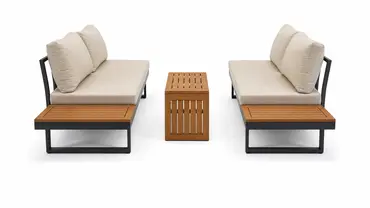 Olympia loungeset taupe, Sens-line, tuincentrumoutlet.com