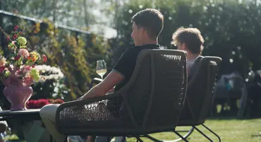 Loungeset Portofino 4dlg olijf groen sfeer, Vita, tuincentrumoutlet