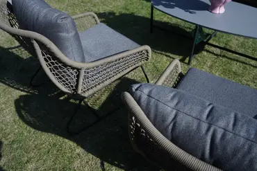 Loungeset Portofino 4dlg olijf groen sfeer, Vita, tuincentrumoutlet