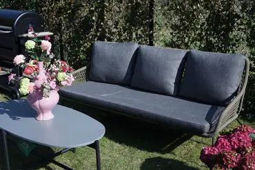 Loungeset Portofino 4dlg olijf groen sfeer, Vita, tuincentrumoutlet