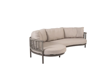 Loungeset Puglia Terre Set 2 delig 2 zits Chaise Lounge Kussens 4SO Bank Buiten 4 Seasons Outdoor - afbeelding 3
