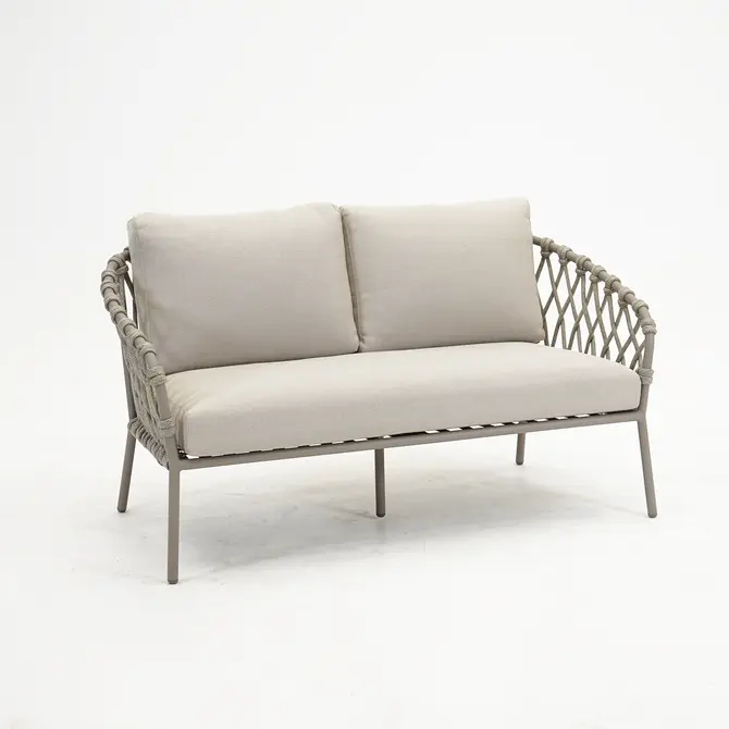 Loungeset Tanami 4 delig, vita, tuincentrumoutlet