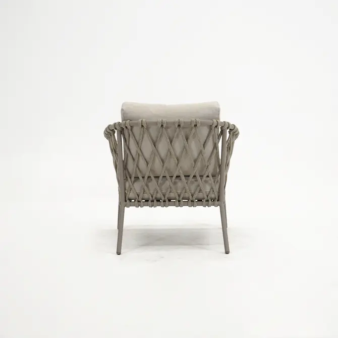 Loungeset Tanami 4 delig, vita, tuincentrumoutlet